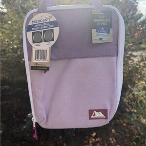 Arctic Zone Purple Lunch Bag with Ice Pack